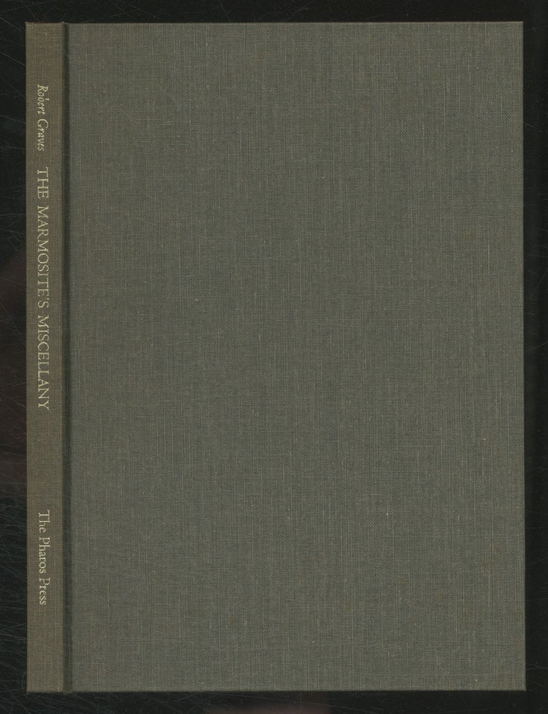 The Marmosite's Miscellany. Robert GRAVES.