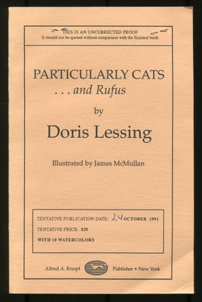Item #505202 Particularly Cats...and Rufus. Doris LESSING