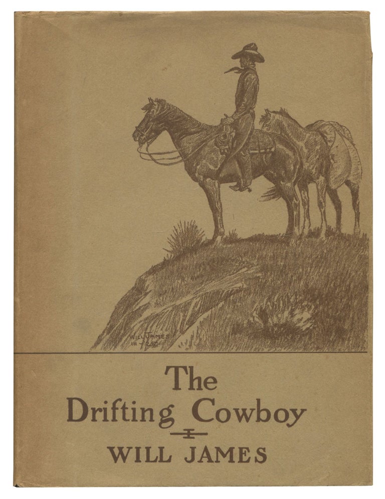 Item #505429 The Drifting Cowboy. Will JAMES.
