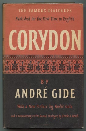 Item #505669 Corydon. Andre GIDE