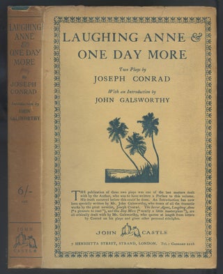 Item #506679 Laughing Anne and One Day More: Two Plays. Joseph CONRAD
