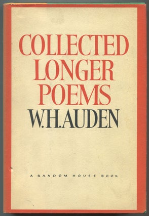 Item #506684 Collected Longer Poems. W. H. AUDEN