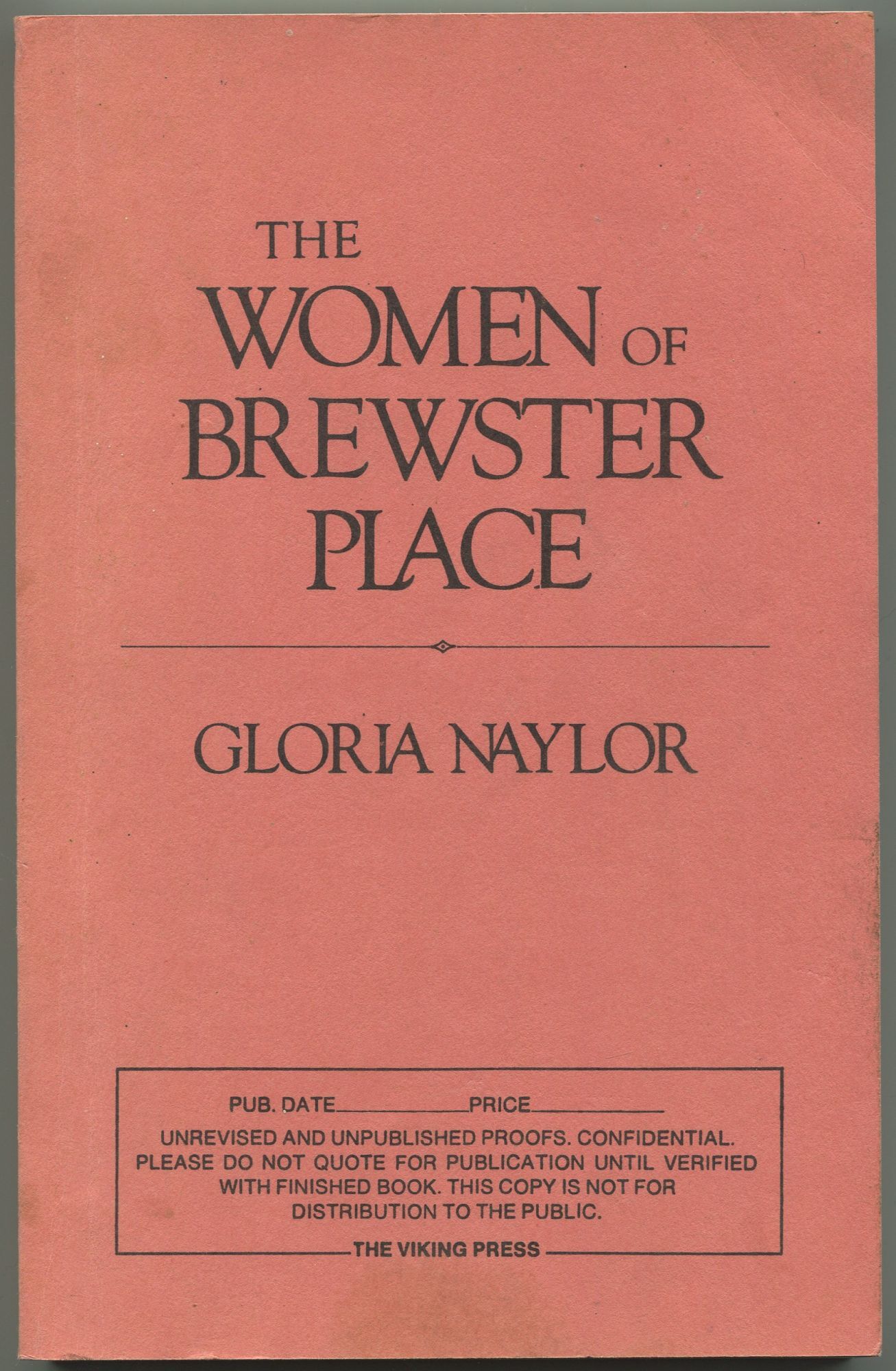 Cover image of The Women of Brewster Place book by Gloria Naylor