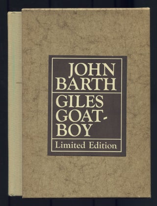 Item #507377 Giles Goat-Boy or, The Revised New Syllabus. JOHN BARTH