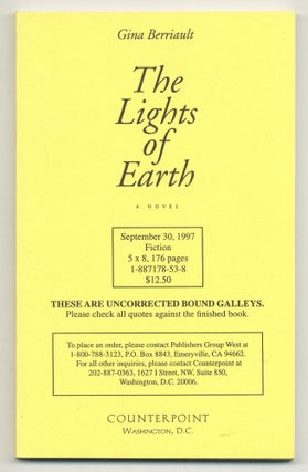 Item #508101 The Lights of Earth. Gina BERRIAULT