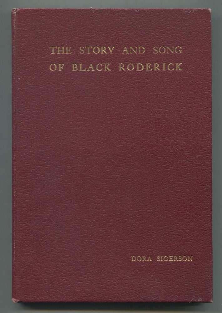 Item #508188 The Story and Song of Black Roderick. Dora Sigerson SHORTER.