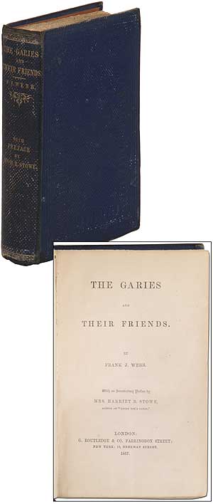Item #50848 The Garies and Their Friends. Frank J. WEBB.