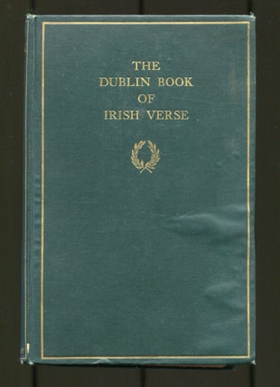 Item #508897 The Dublin Book of Irish Verse 1728-1909. John COOKE, James Joyce