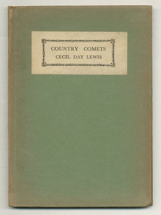 Item #509760 Country Comets. Cecil DAY LEWIS