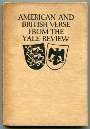 Item #510384 American & British Verse from The Yale Review. Robert FROST, Siegfried Sassoon,...
