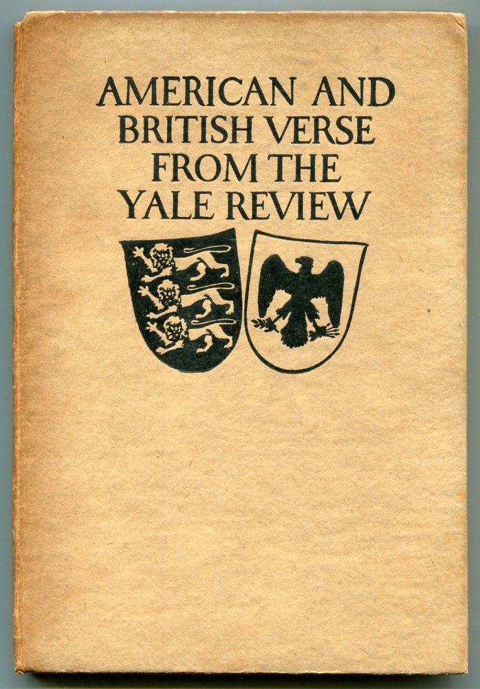 Item #510384 American & British Verse from The Yale Review. Robert FROST, Siegfried Sassoon, Edwin Arlington Robinson, Edith Wharton.