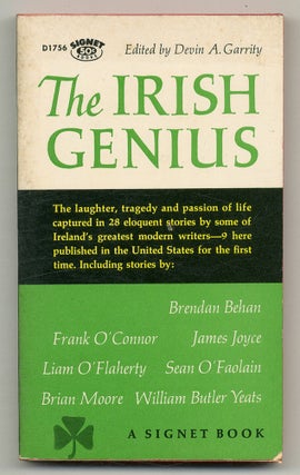 Item #510465 The Irish Genius. William Butler YEATS, Brendan Behan, Sean O'Faolain, Frank...