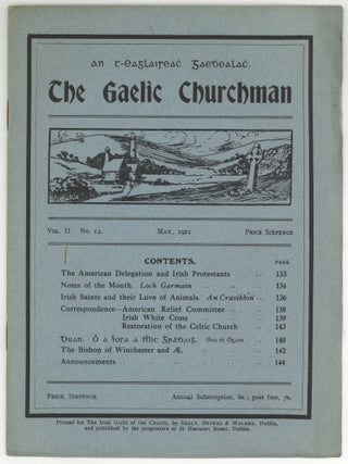 Item #510503 The Gaelic Churchman &ndash; Vol. II, No. 12, May, 1921