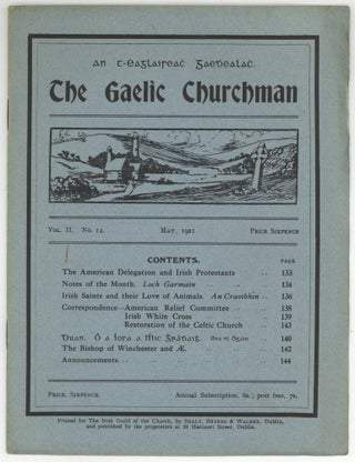 Item #510503 The Gaelic Churchman – Vol. II, No. 12, May, 1921