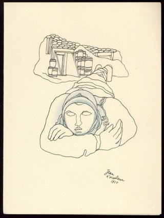 Item #510685 [Exhibition Announcement]: Jean Cocteau: Colour Crayons [and] Scott Mundy: Paintings...