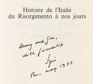 Histoire de l'Italie du Risorgimento à Nos Jours