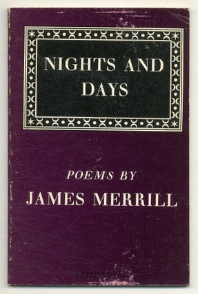 Item #510911 Nights and Days. James MERRILL