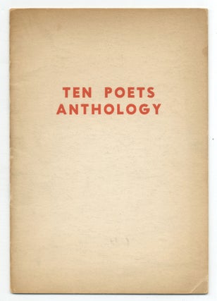 Item #510924 Ten Poets Anthology. James MERRILL, Richard Wilbur, Frederich Buechner