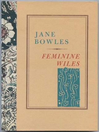 Item #511786 Feminine Wiles. Jane BOWLES
