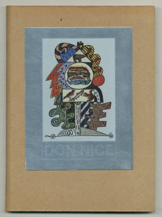 Exhibition catalog]: Don Nice: Earth Totems, 1985-1997. Don NICE, essay Gail Scott.