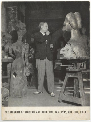 Item #511892 The Museum of Modern Art Bulletin - January, 1945, Vol. XII, No. 3. Pablo PICASSO