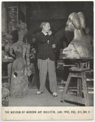 Item #511892 The Museum of Modern Art Bulletin - January, 1945, Vol. XII, No. 3. Pablo PICASSO