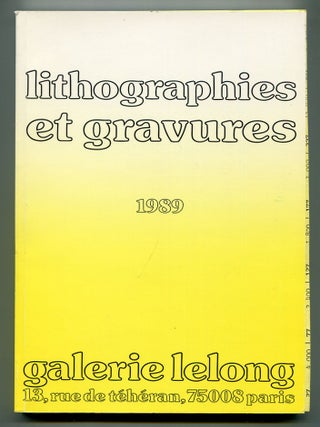 Item #511924 Lithograhies et Gravures 1989