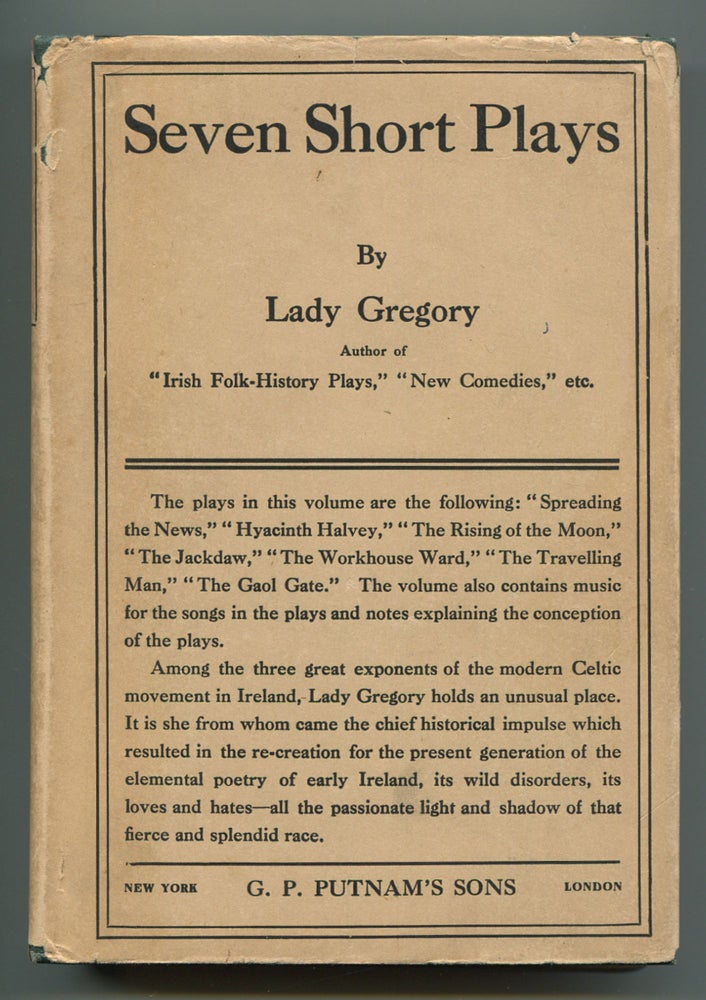 Seven Short Plays. Lady GREGORY.