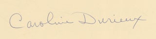 Caroline Durieux: 43 Lithographs and Drawings.