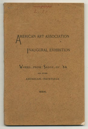 Item #513000 [Exhibition catalog]: Inauguration of New Galleries: Works from the Salon of '84 and...