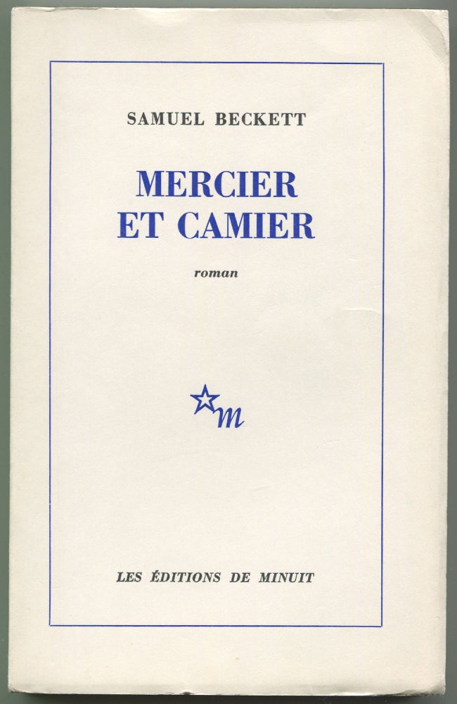 Mercier et Camier. Samuel BECKETT.