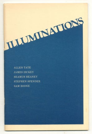 Item #514503 Illuminations – Autumn 1982. Allen TATE, Joao Cabral de Melo Neto, Jeffrey Joseph,...