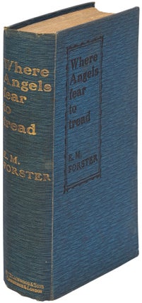 Item #514977 Where Angels Fear To Tread. E. M. FORSTER