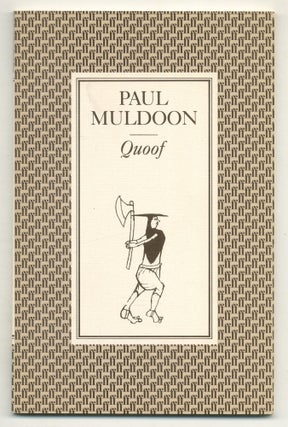 Item #515162 Quoof. Paul MULDOON