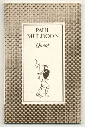 Item #515165 Quoof. Paul MULDOON