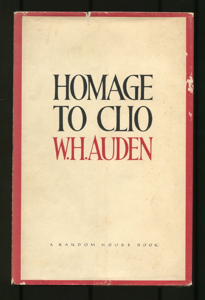 Homage to Clio. W. H. AUDEN.