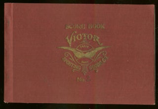 Item #51587 Victor Baseball Score Book