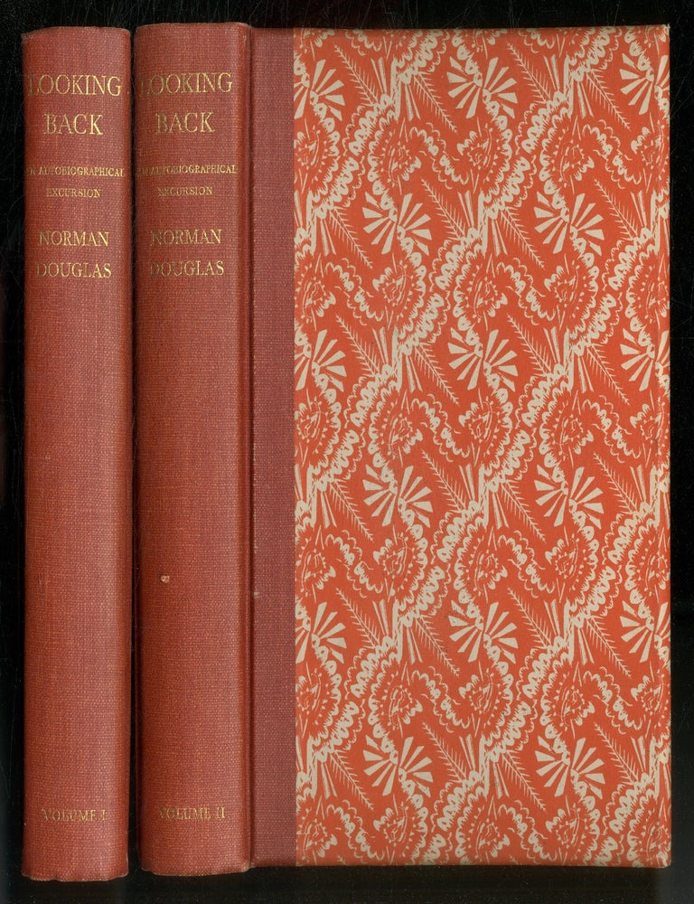 Item #516354 Looking Back: An Autobiographical Excursion [Two Volumes]. Norman DOUGLAS.