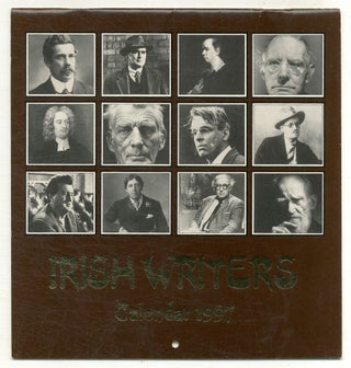 Item #517005 Irish Writers Calendar 1997. Samuel BECKETT, Oscar Wilde, Flann O'Brien, J. M....