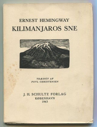 Item #517266 Kilimanjaros Sne [The Snows of Kilimanjaro]. Ernest HEMINGWAY