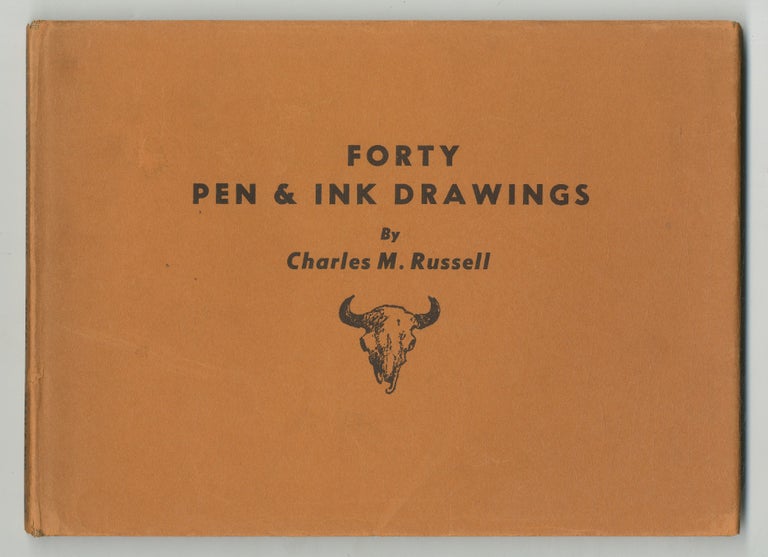 Item #518039 Forty Pen and Ink Drawings. Charles M. RUSSELL.