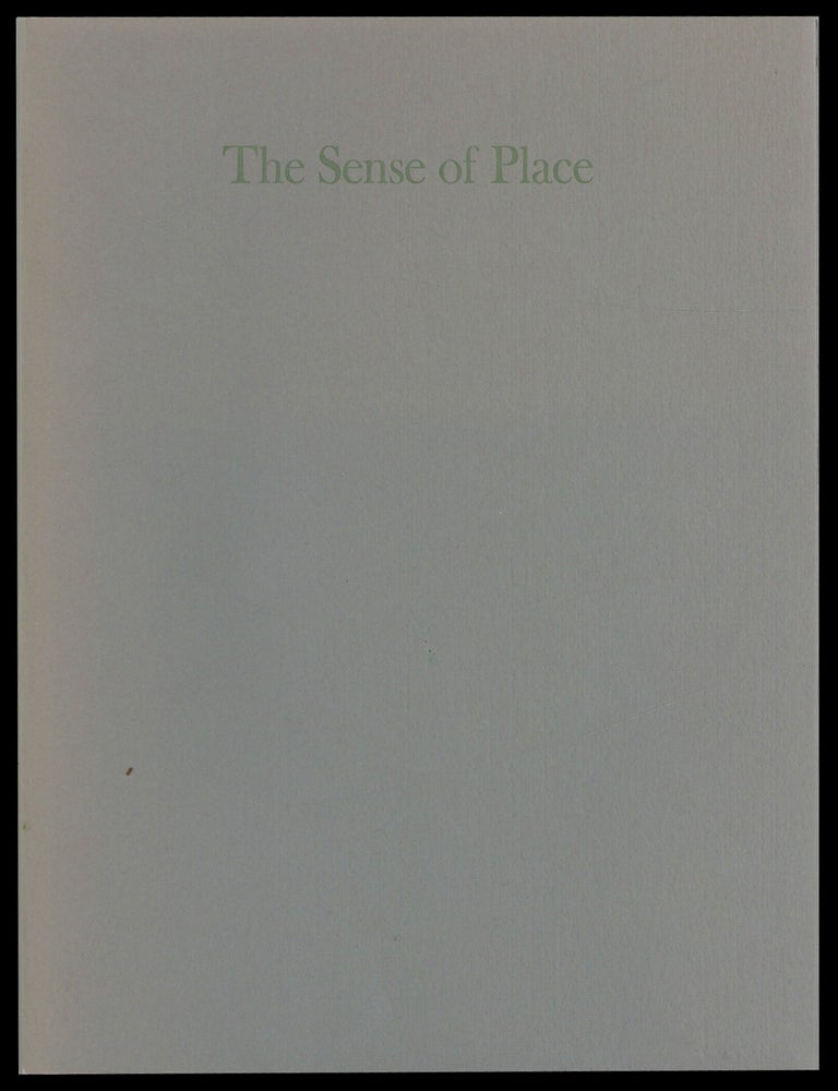The Sense of Place. Wallace STEGNER.