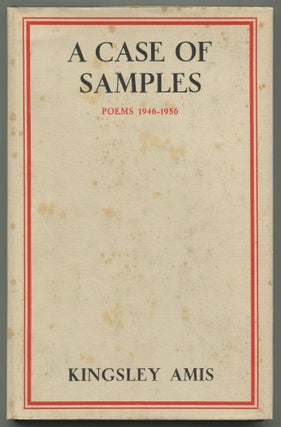 Item #518098 A Case of Samples. Poems 1946-1956. Kingsley AMIS