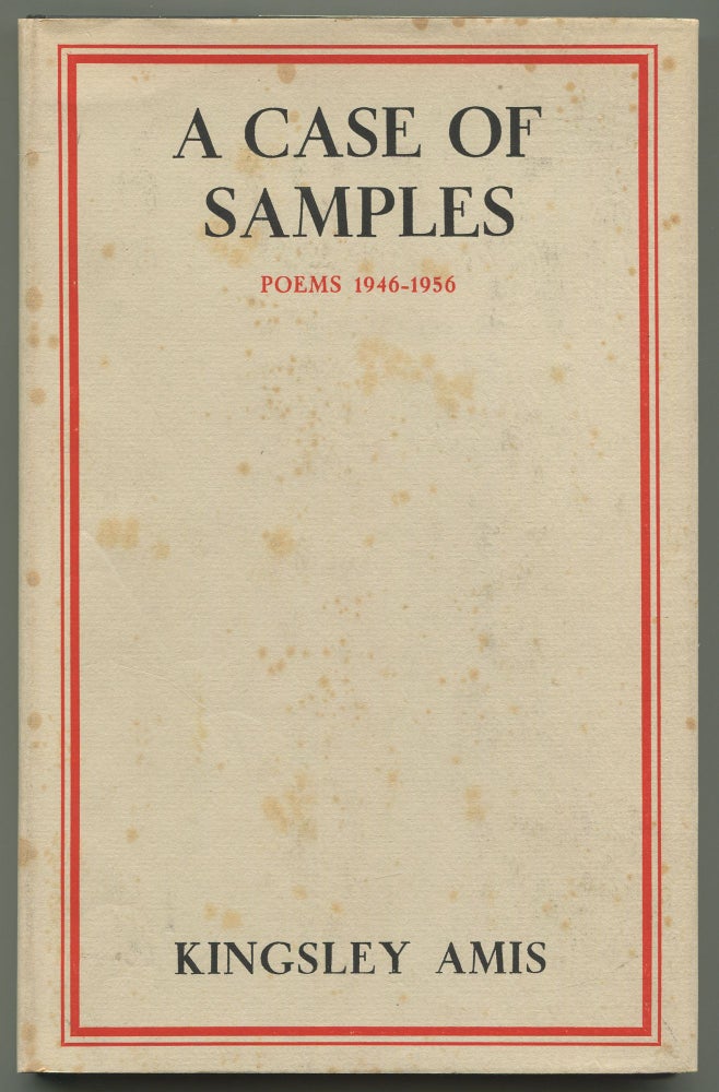 Item #518098 A Case of Samples. Poems 1946-1956. Kingsley AMIS.