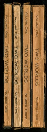 Item #518254 Two Worlds: A Literary Quarterly Devoted to the Increase of the Gaiety of Nations...