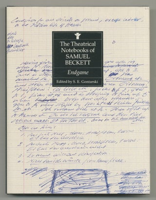 Item #518414 The Theatrical Notebooks of Samuel Beckett Volume II: Endgame. Samuel BECKETT