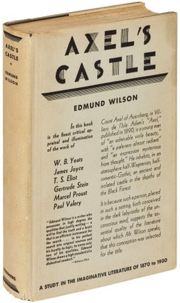 Item #518634 Axel's Castle. A Study in the Imaginative Literature of 1870-1930. Edmund WILSON