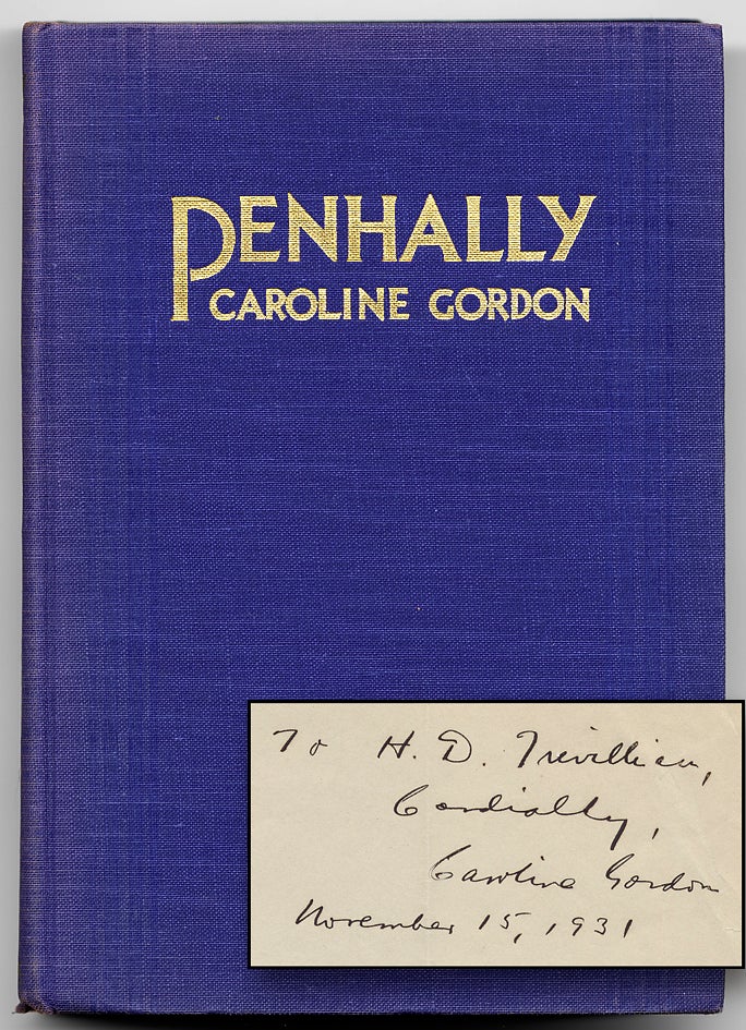 Item #51878 Penhally. Caroline GORDON.