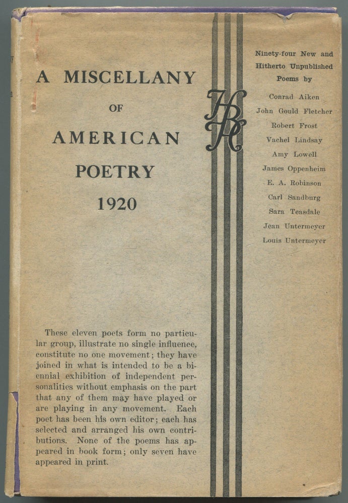 A Miscellany of American Poetry