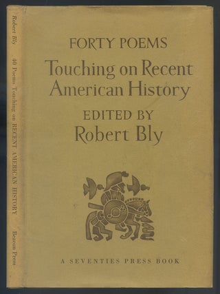 Item #518888 Forty Poems: Touching on Recent American History. David IGNATOW, Allen Ginsberg,...